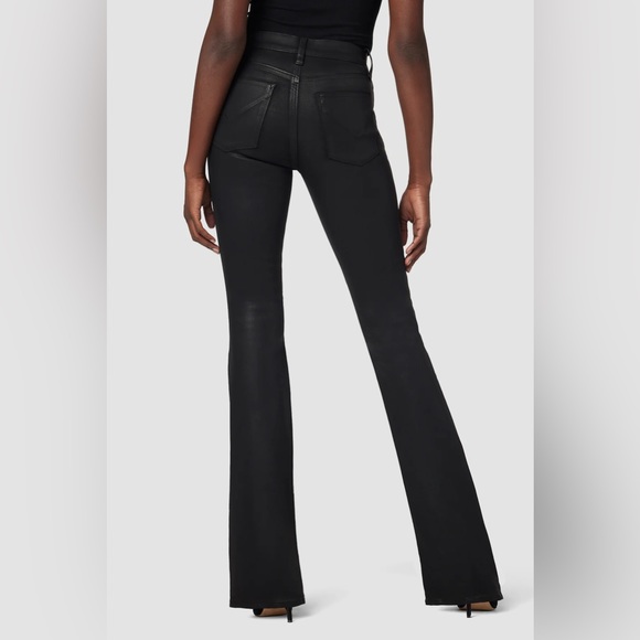 Hudson Barbara High Rise Bootcut Jean noir coated - Picture 4 of 10